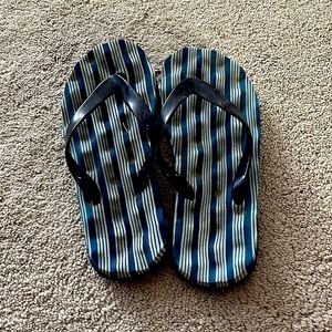 Well worn Old American eagle sandals